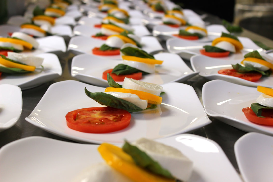 Sugar Rim Bar catering setup