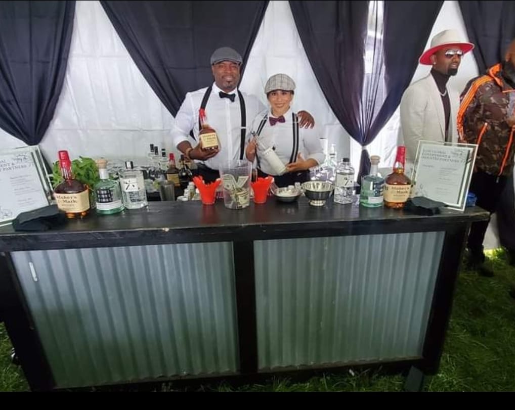 Sugar Rim Bar portable bar at a private party